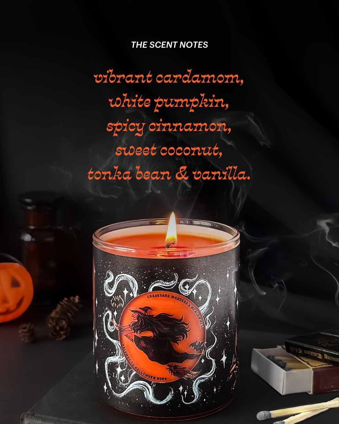 Whispers of Halloween ~ Perfume Mist (Cardamom & Pumpkin)