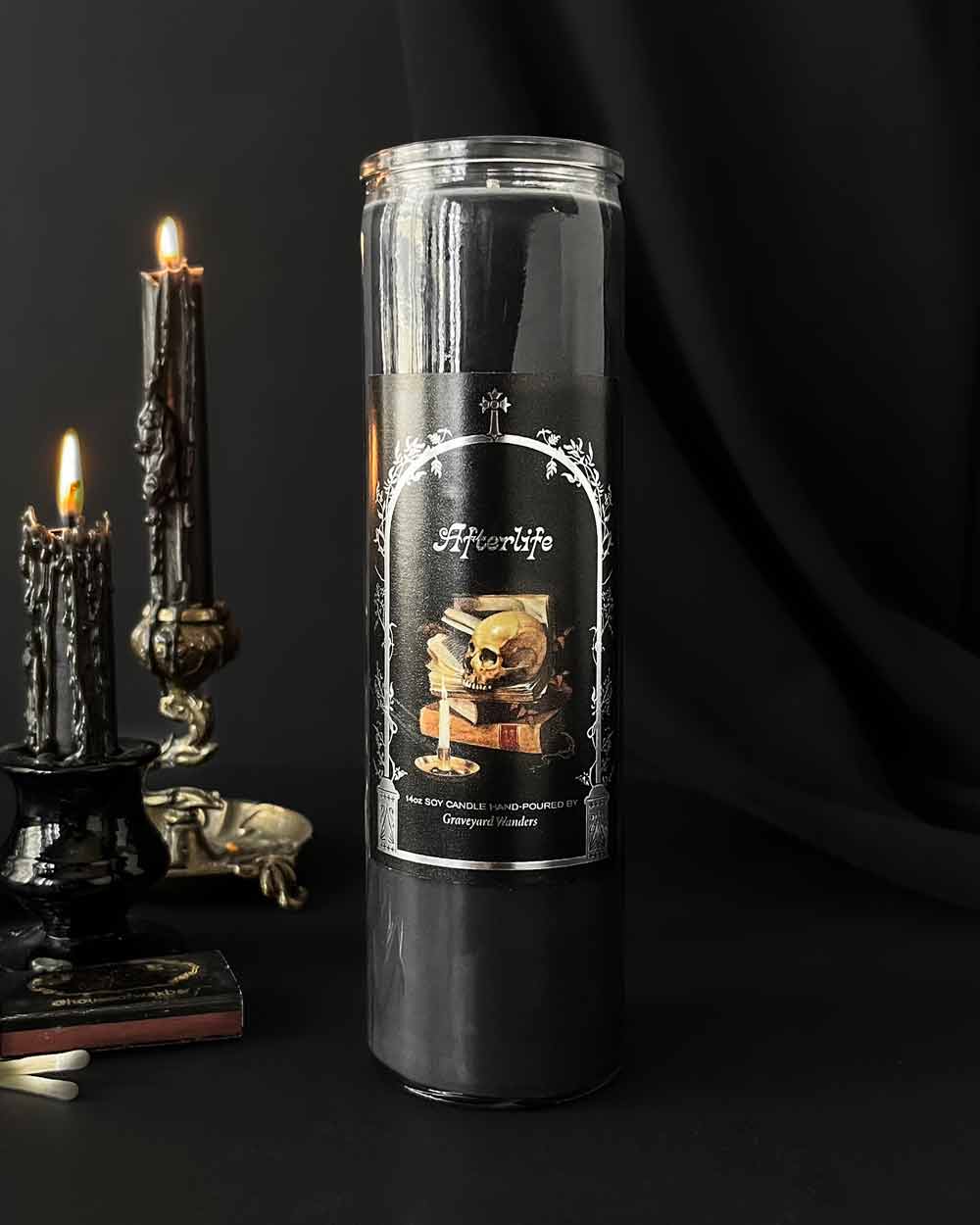 Afterlife ~ Bougie (Feu de camp et chocolat)