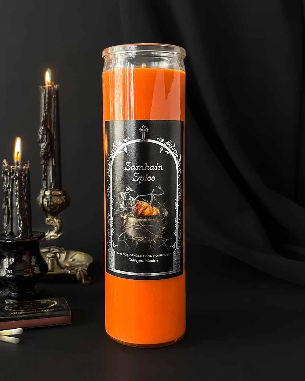 Samhain Spice ~ Bougie (Citrouille et cannelle)