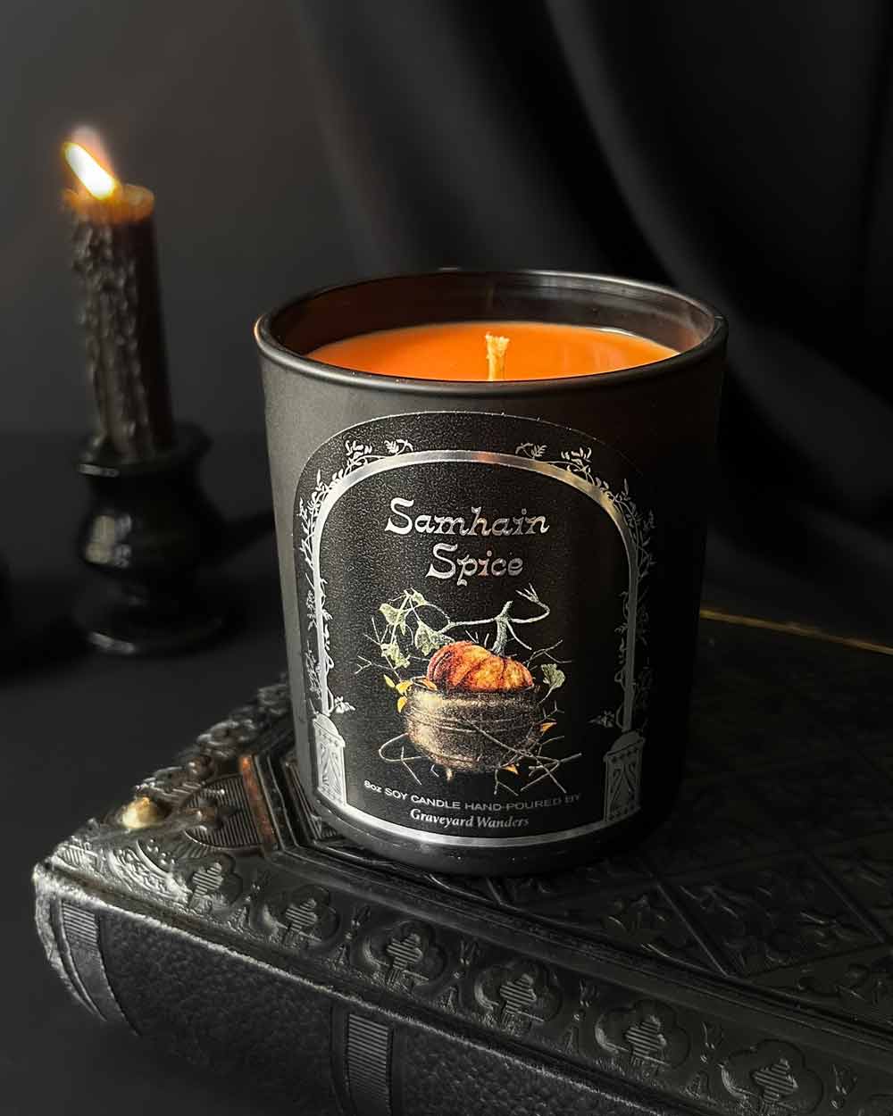 Samhain Spice ~ Bougie (Citrouille et cannelle)