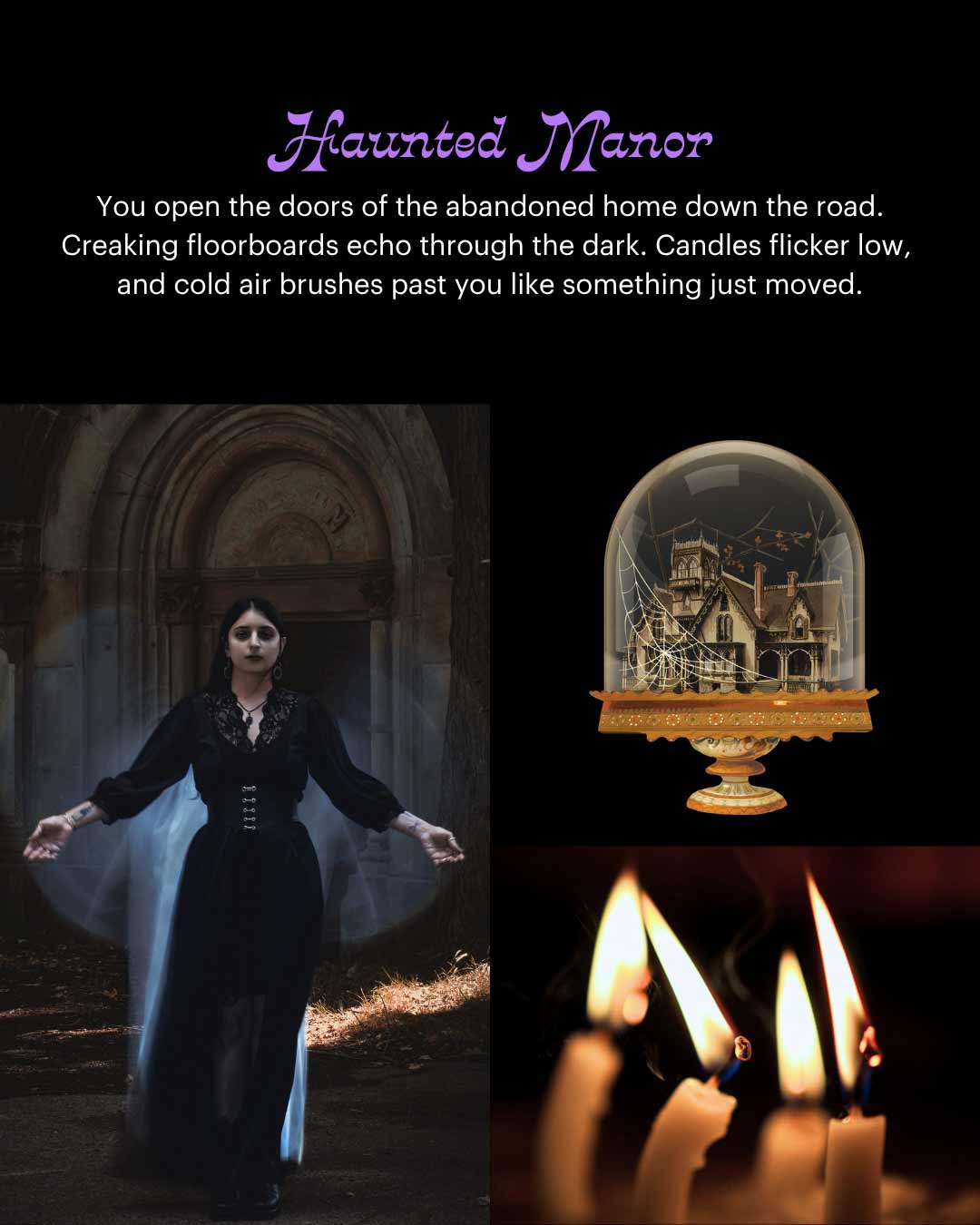 Haunted Manor ~ Perfume Mist (Soft woods & Vanilla)