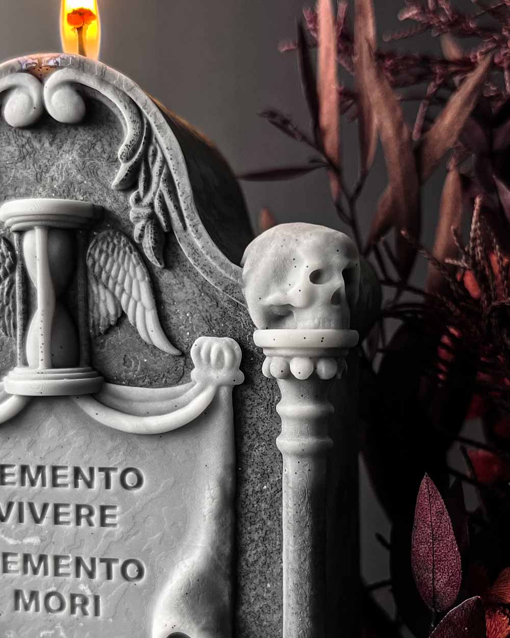 Memento Mori Candle