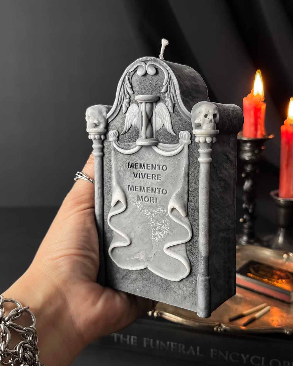 Memento Mori Candle