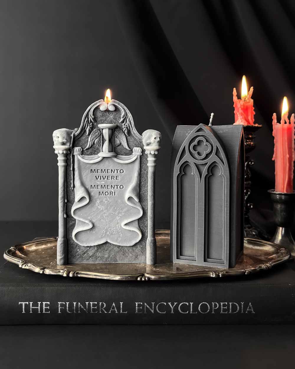 Memento Mori Candle