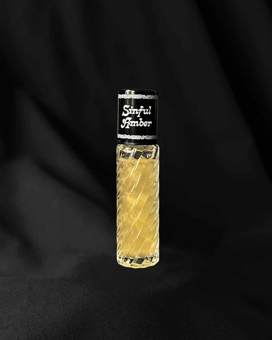 Sinful Amber ~ Perfume Oil (Amber & Soft Florals)