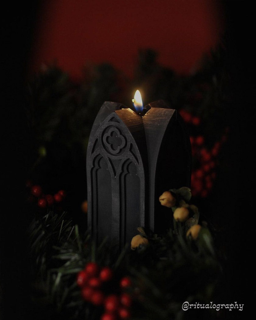 Gothic Arches Candle