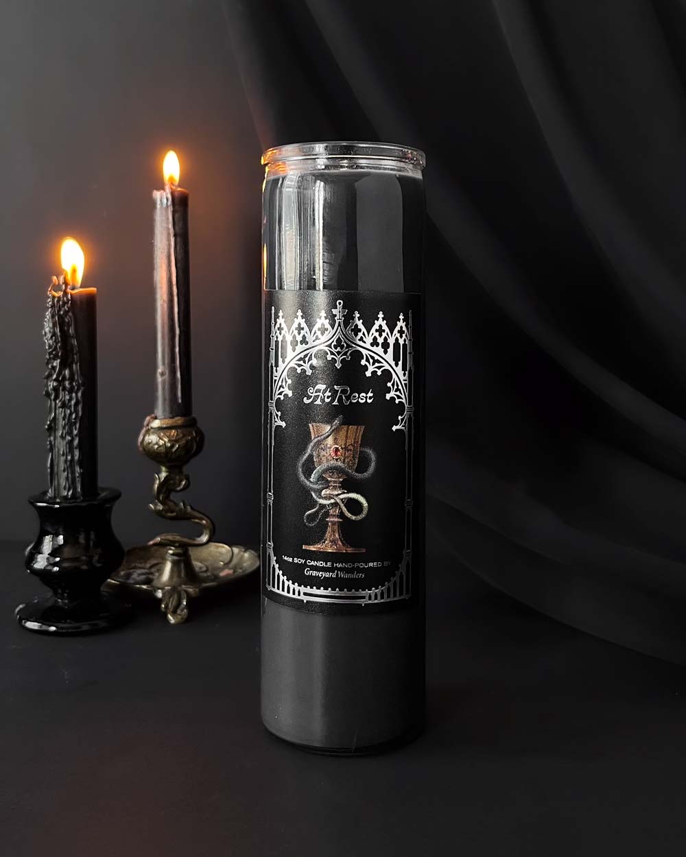 At Rest Candle (Incense & Earth)