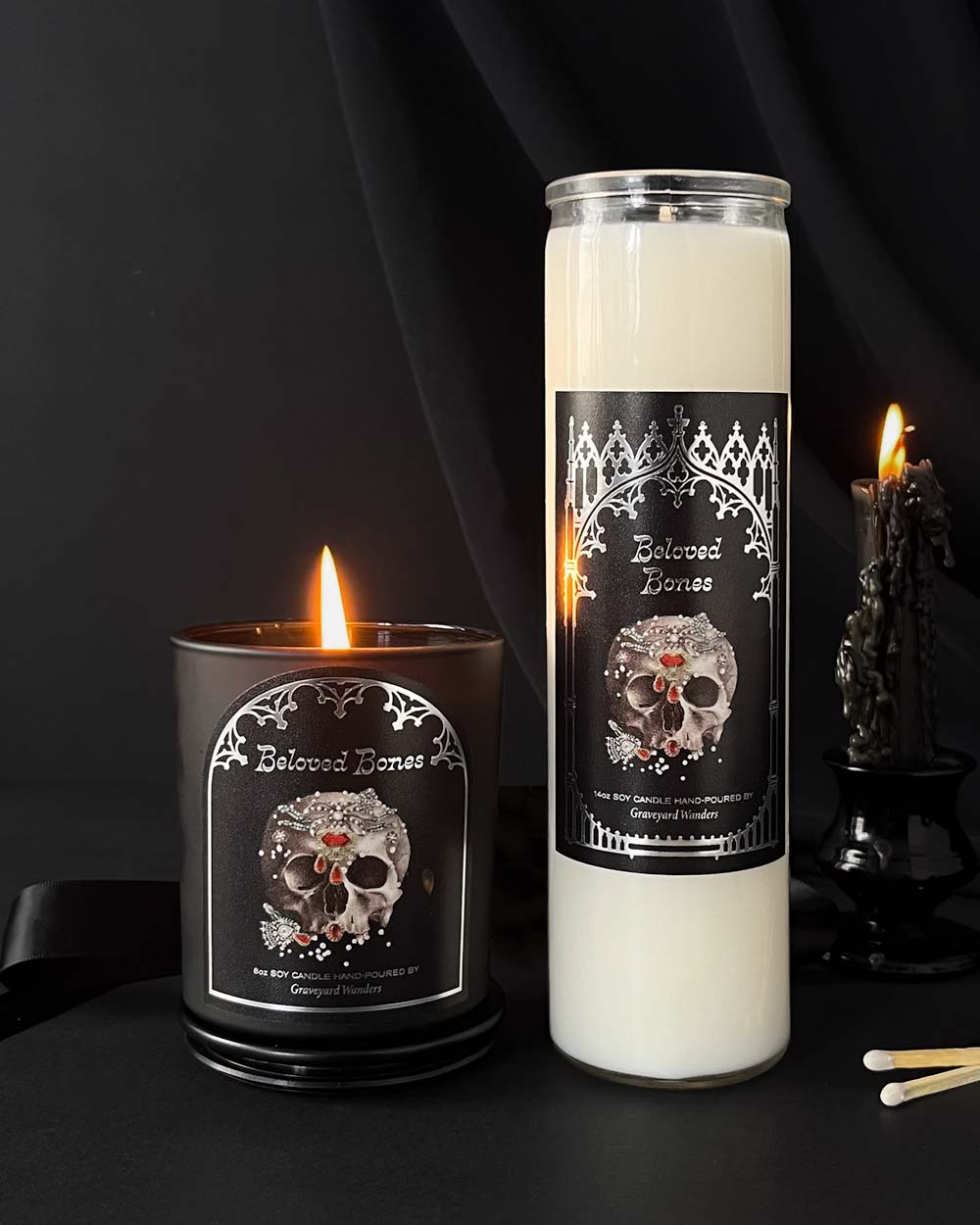 Beloved Bones Candle (Sandalwood & Clove)