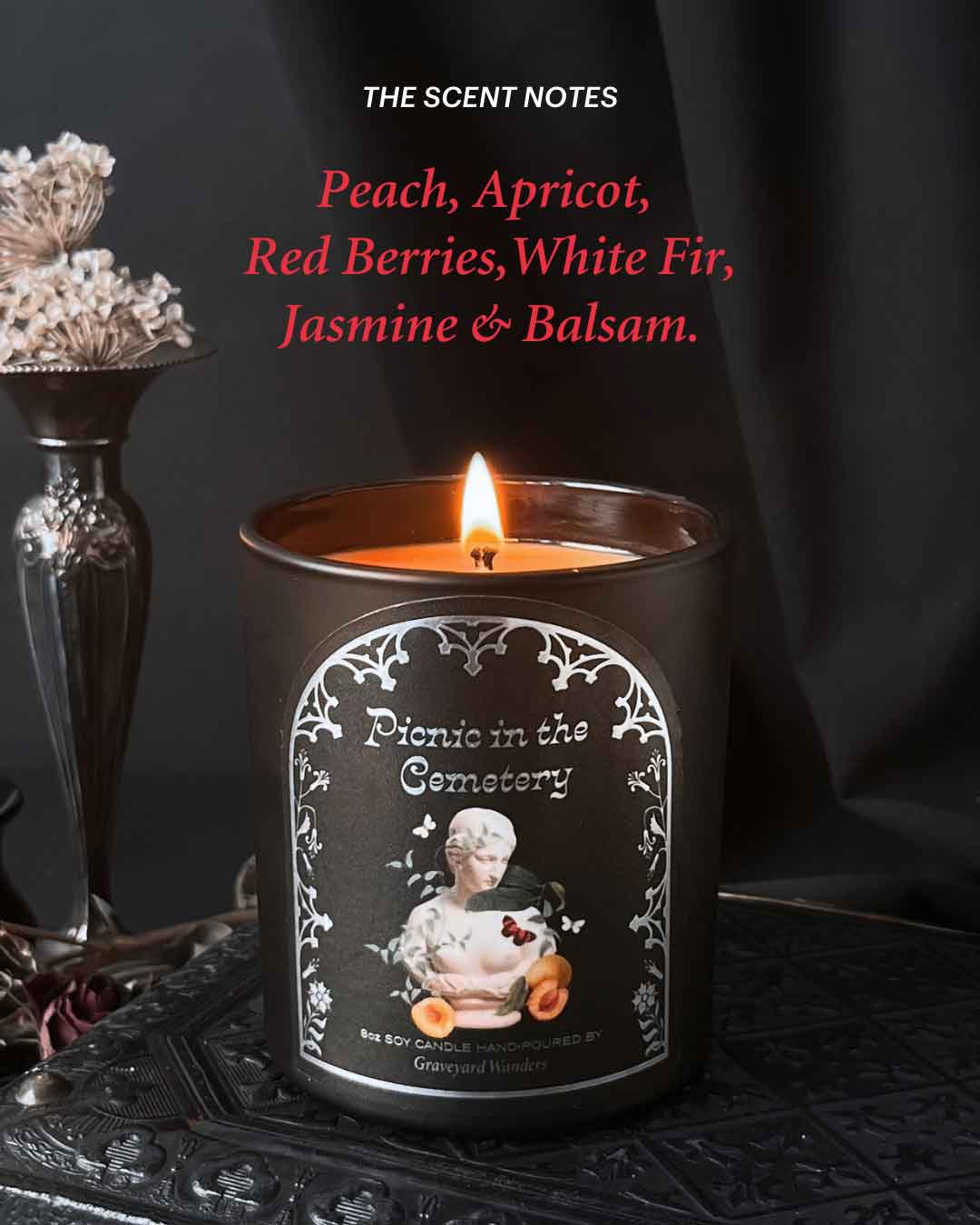 Picnic in the Cemetery ~ Perfume Oil (Peach & Woods)