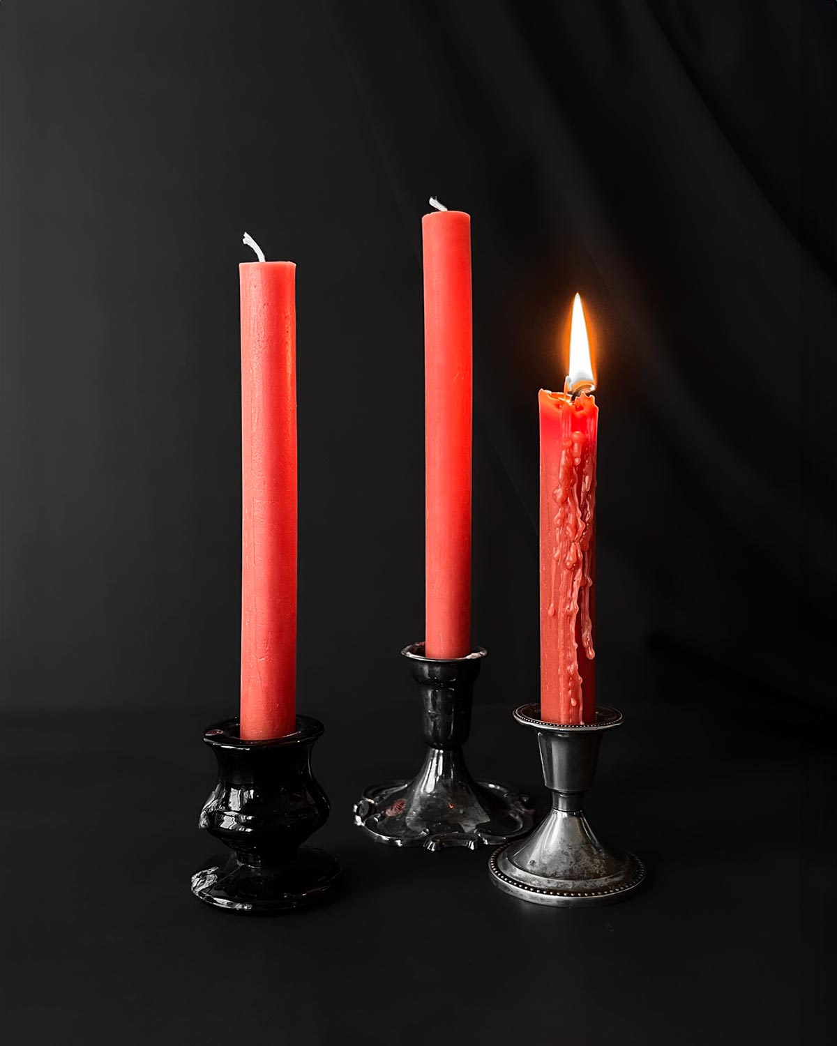 Rose ~ Taper Candles