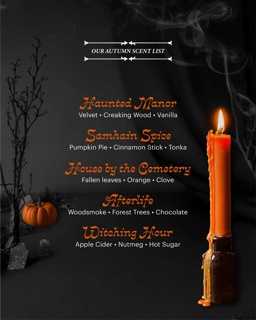 Bougies d'Halloween ~ Coffret Découverte (Édition Limitée)