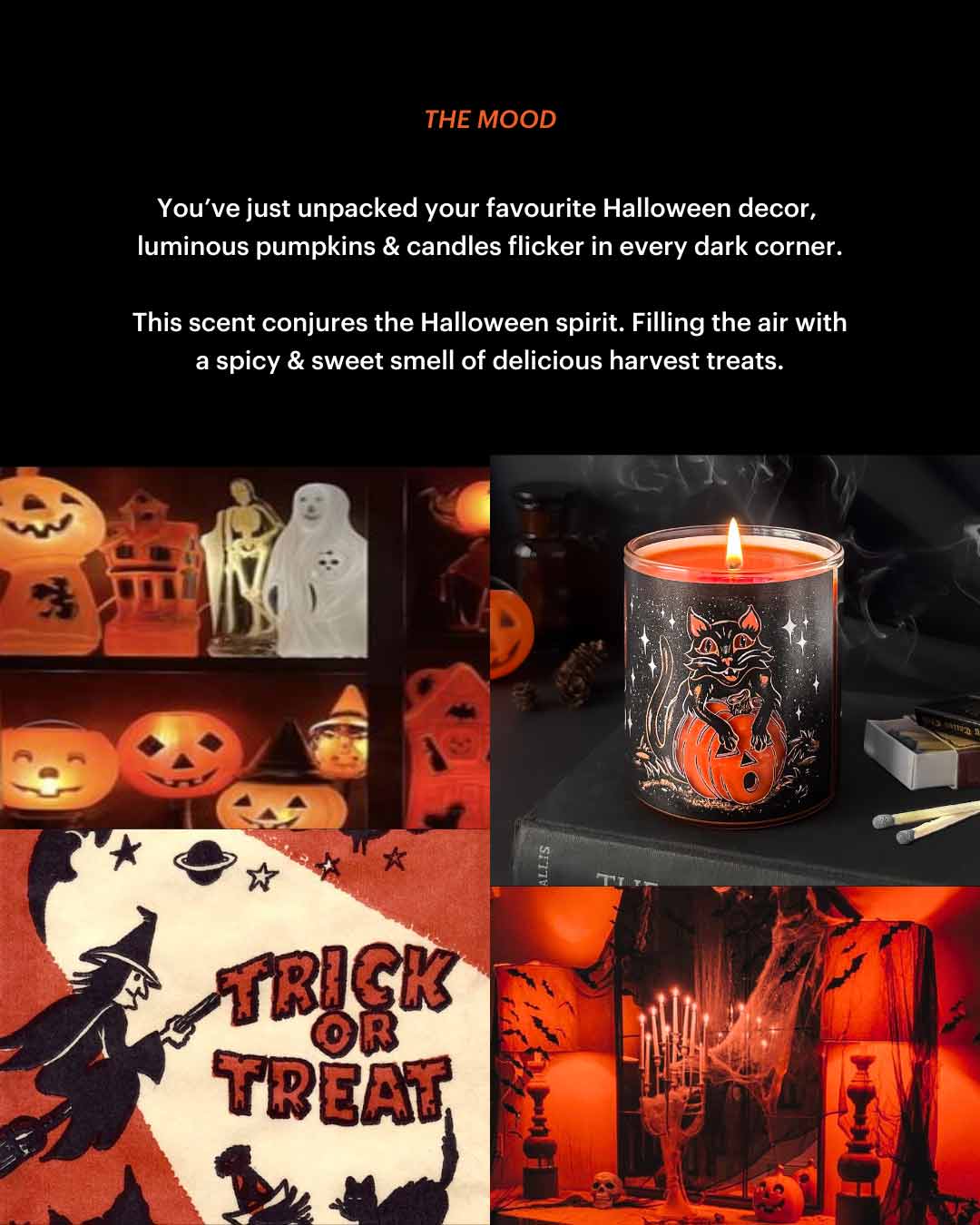 Whispers of Halloween ~ Perfume Mist (Cardamom & Pumpkin)