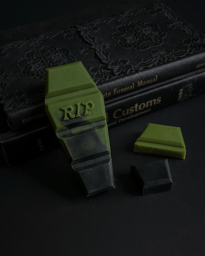 Coffin Snapbar ~ Smoke, Cedarwood & Cacao (Afterlife)