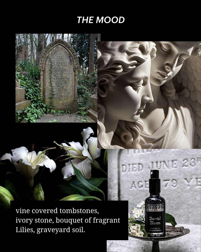 Burial Bloom ~ Perfume Mist (Fresh Lilies)