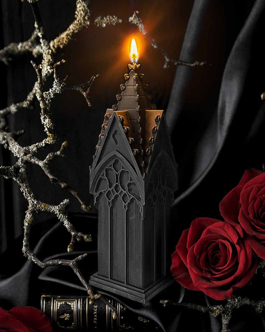 Gothic Revival Candle ~ Limited Edition Color Black