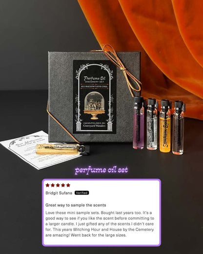 Perfume Oil ~ Halloween Discovery Set (Limited Edition)