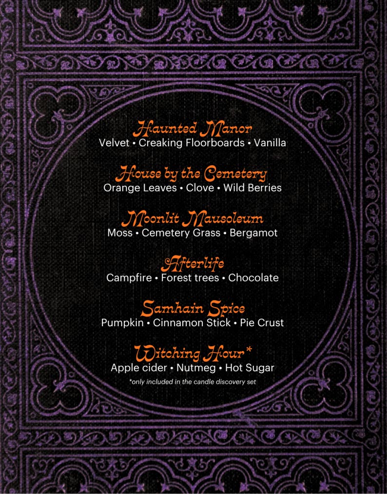 Halloween ~ Candle Discovery Set (Limited Edition)
