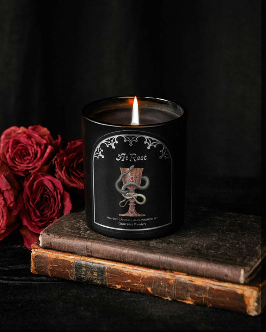 At Rest Candle (Incense & Earth)