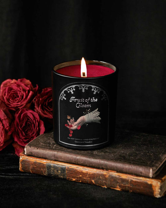 Fruit of the Gloom Candle (Black Cherry & Sandalwood)