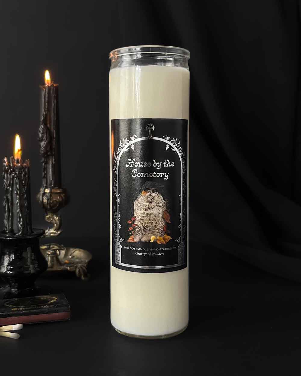 House by the Cemetery Candle (Fallen Leaves & Clove)