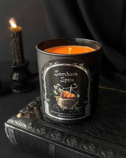 Samhain Spice ~ Bougie (Citrouille et cannelle)