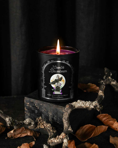 Moonlit Mausoleum Candle (Moss & Sweet Grass)