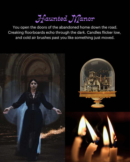Haunted Manor Candle (Soft Woods & Vanilla)