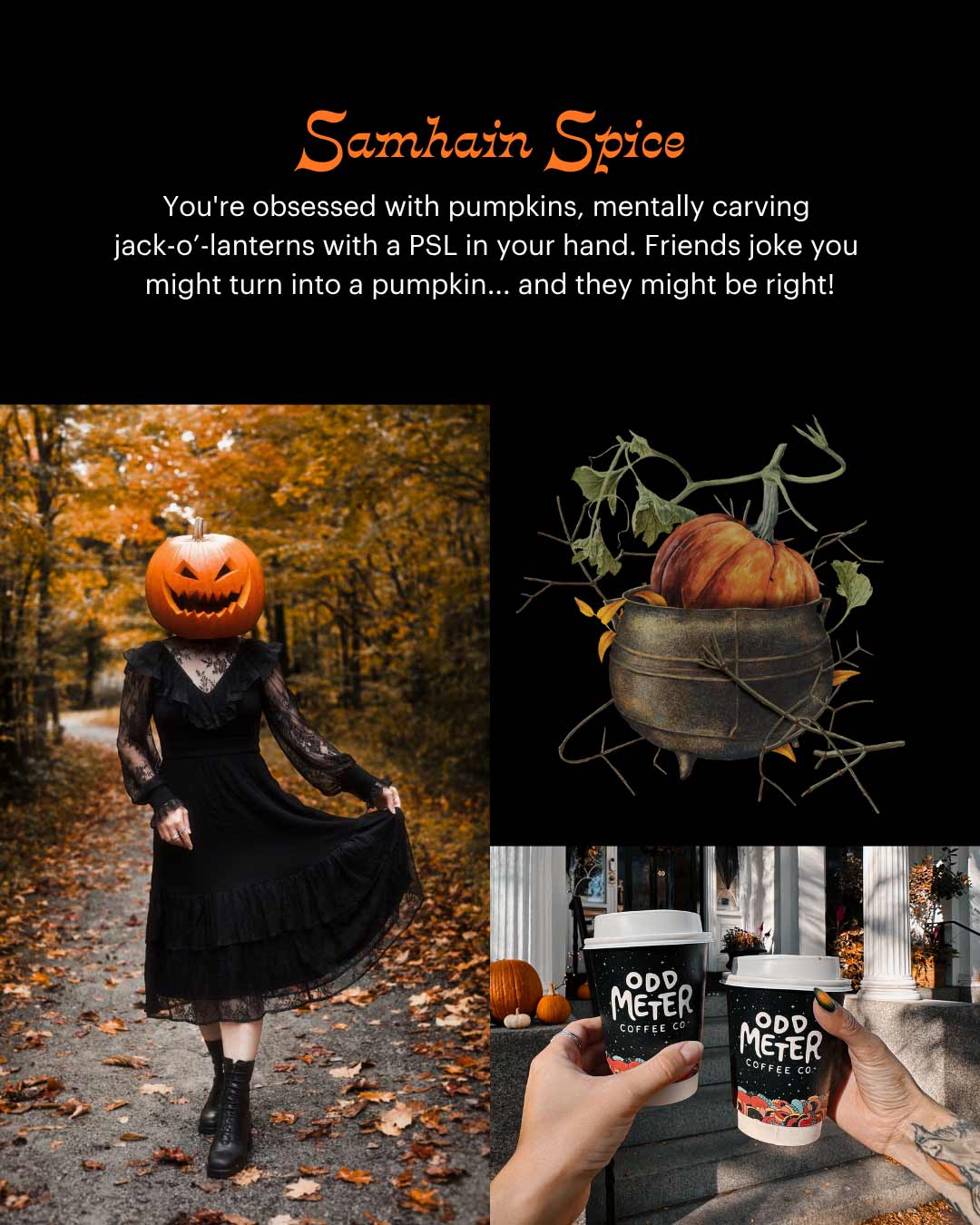 Samhain Spice Candle (Pumpkin & Cinnamon)