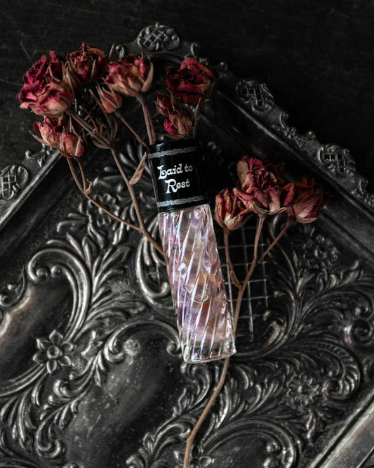 Laid to Rest ~ Perfume Oil (Rose & Incense)