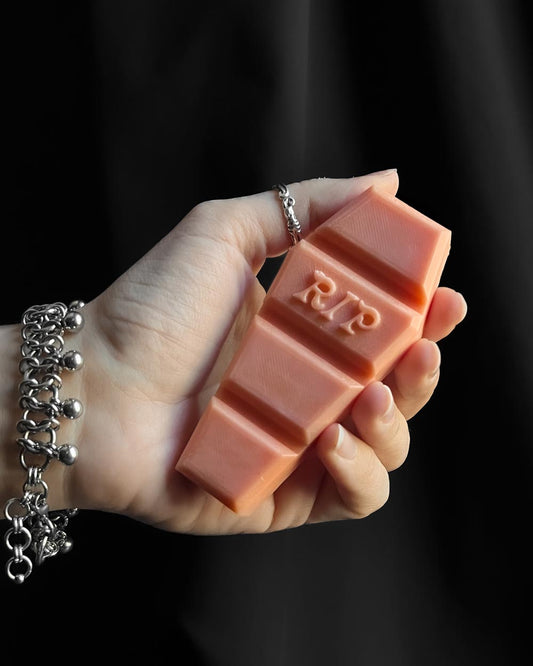 Coffin Snapbar ~ Peach & White Fir (Picnic in the Cemetery)