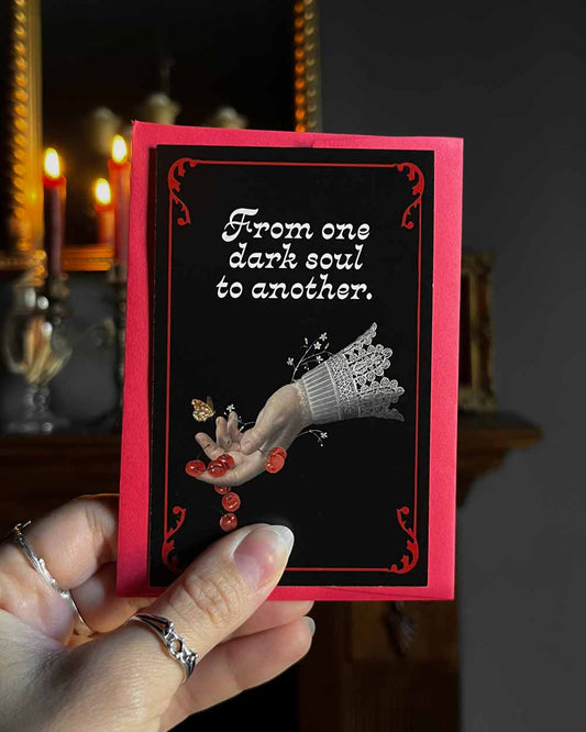 Dark Soul ~ Holiday Card + Envelope