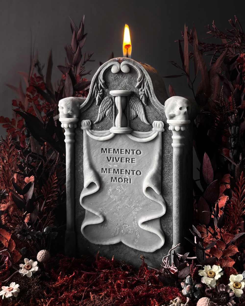 Memento Mori Candle