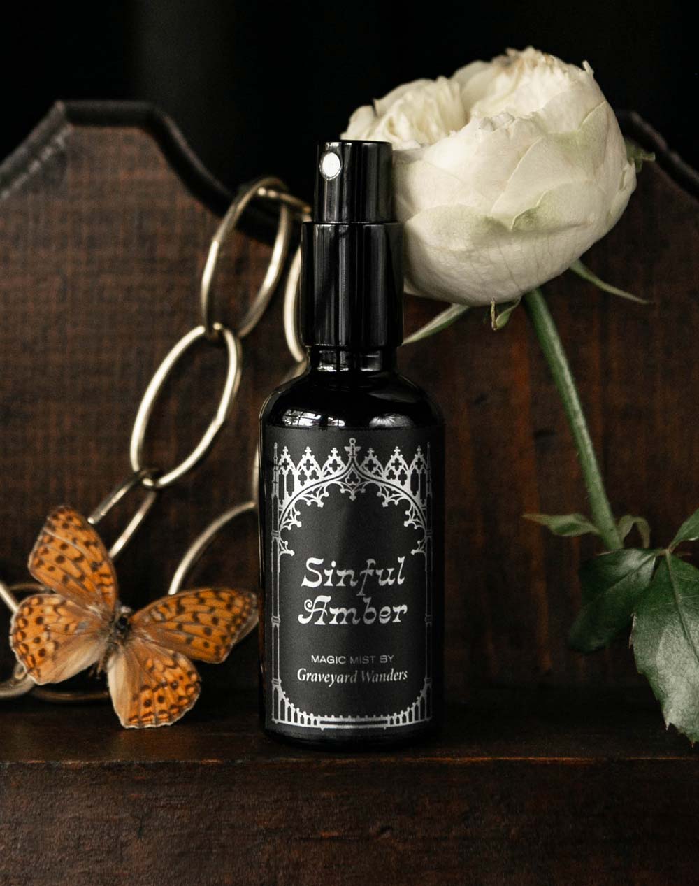 Sinful Amber ~ Perfume Mist (Amber & Soft Florals)