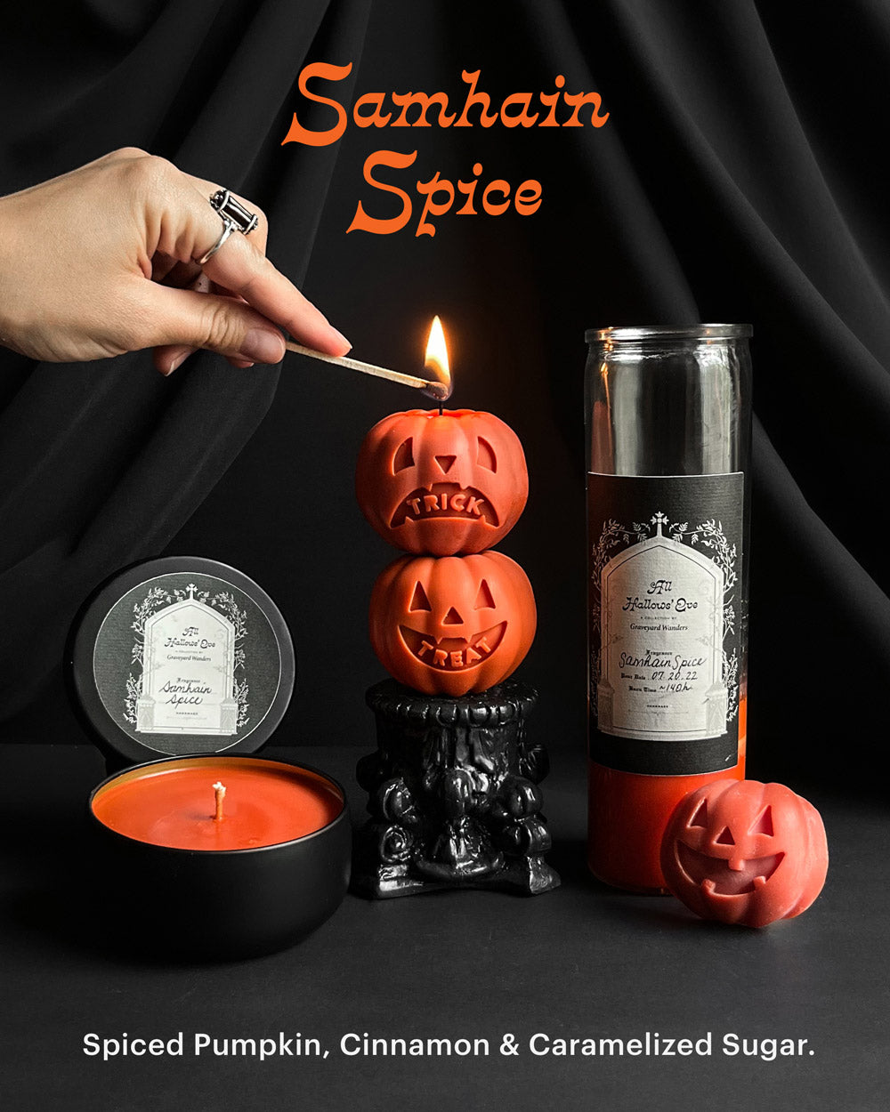Samhain Spice ~40 hr Candle