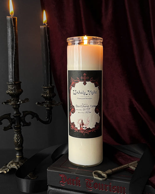 Bewitching Flame ~140hr Candle (Mahogany, Spice, Citrus)