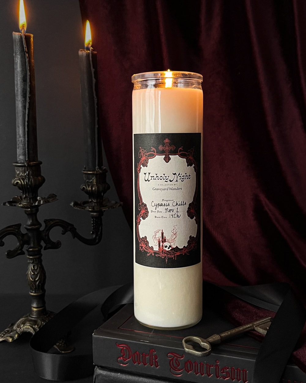 Cypress Chills ~140hr Candle (Cypress, Fig, Winter Berries)
