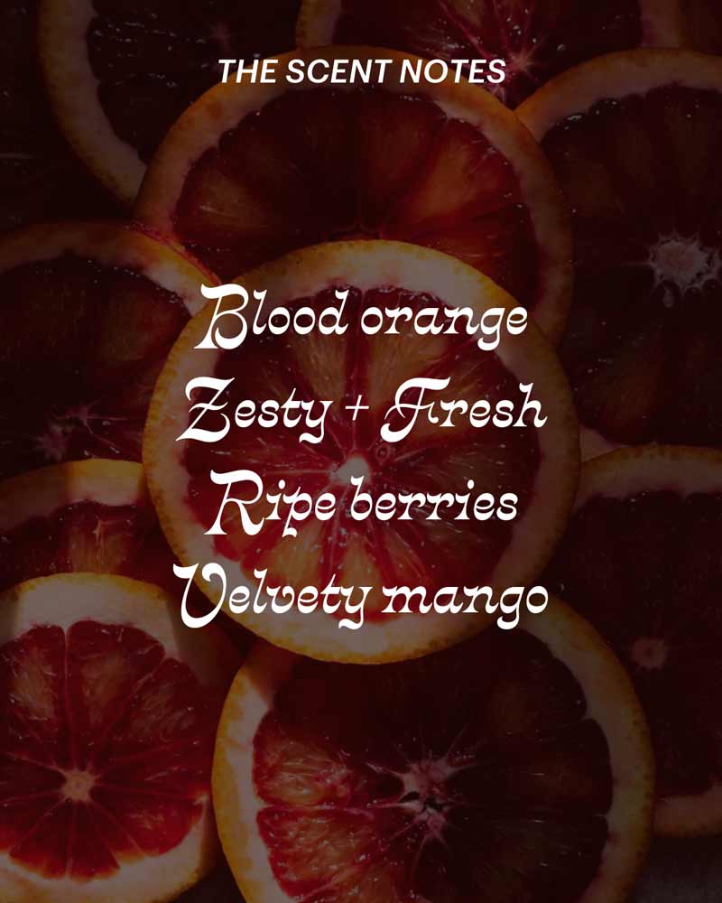 Merciless Moon ~40hr Candle (Blood Orange & Mango)