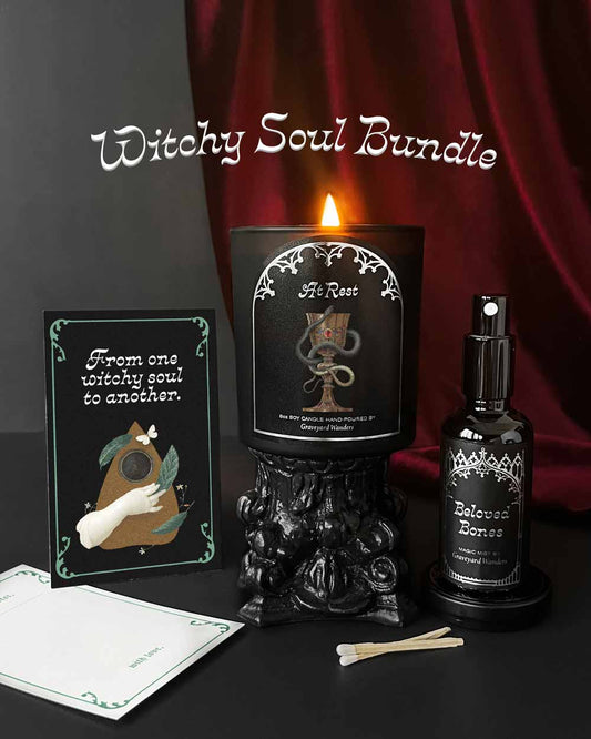 Witchy Soul Bundle ~ Candle, Perfume + Card