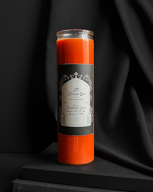 Samhain Spice ~140 hr Prayer Candle