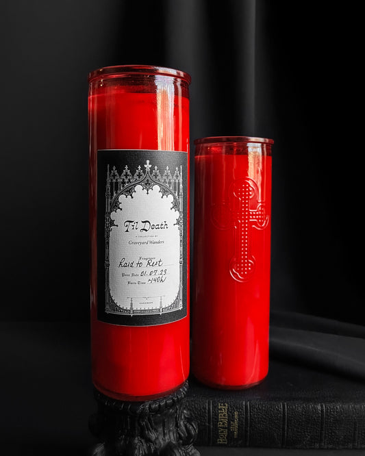 Red, Custom Scent ~140hr Candle